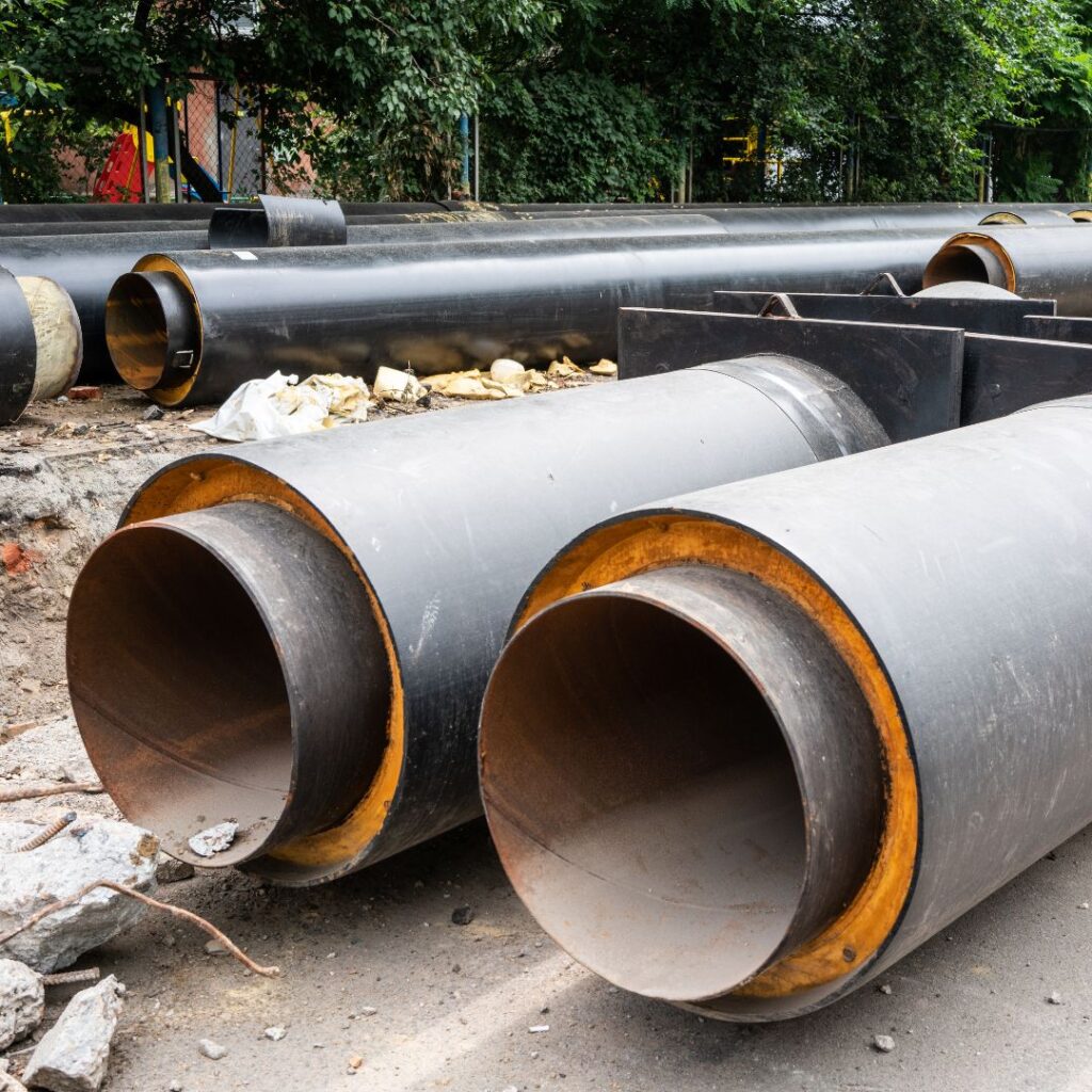 insulated pipes
